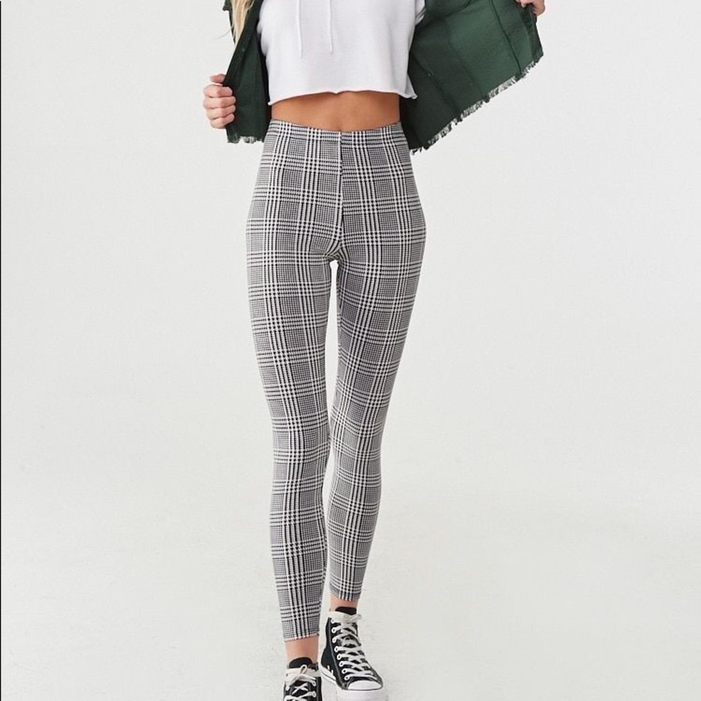 Plaid Leggings